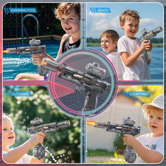 Water Blaster Gun With LED Lights