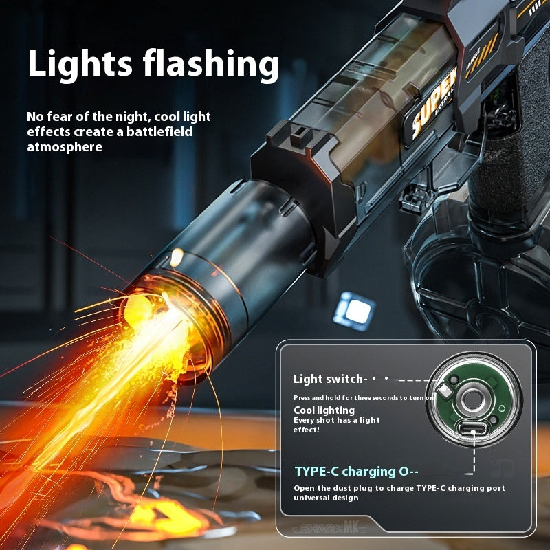 Water Blaster Gun With LED Lights